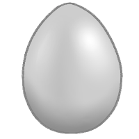 Thumbnail for Silver egg