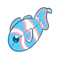 Trans Clownfish Plush