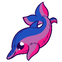 Bi Dolphin Plush