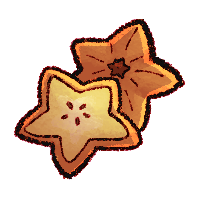 Ripe Starfruit